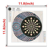 Crystal Rhinestone Diamond Painting Kit - Mandala - Hibah-Diamond painting art studio