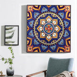 Crystal Rhinestone Diamond Painting Kit - Mandala - Hibah-Diamond painting art studio