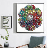 Crystal Rhinestone Diamond Painting Kit - Mandala - Hibah-Diamond painting art studio