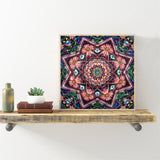 Crystal Rhinestone Diamond Painting Kit - Mandala - Hibah-Diamond painting art studio
