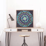 Crystal Rhinestone Diamond Painting Kit - Mandala - Hibah-Diamond painting art studio
