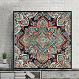 Crystal Rhinestone Diamond Painting Kit - Mandala - Hibah-Diamond painting art studio