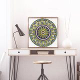 Crystal Rhinestone Diamond Painting Kit - Mandala - Hibah-Diamond painting art studio