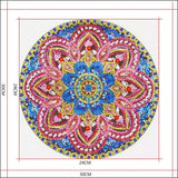 Crystal Rhinestone Diamond Painting Kit | Mandala - Hibah-Diamond?painting art studio