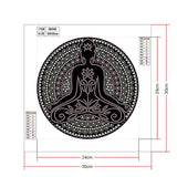 Crystal Rhinestone Diamond Painting Kit - Mandala - Hibah-Diamond painting art studio