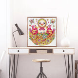 Crystal Rhinestone Diamond Painting Kit - Mother bird and children - Hibah-Diamond?painting art studio