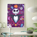 Crystal Rhinestone Diamond Painting Kit - Mr. Halloween Skull - Hibah-Diamond painting art studio