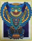 Crystal Rhinestone Diamond Painting Kit - Owl (18.5x22.5inch)