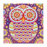 Crystal Rhinestone Diamond Painting Kit -Owl - Hibah-Diamond?painting art studio
