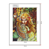 Crystal Rhinestone Diamond Painting Kit | Pretty girl - Hibah-Diamond?painting art studio