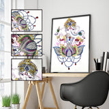Crystal Rhinestone Diamond Painting Kit | Religious elephant - Hibah-Diamond?painting art studio