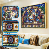 Crystal Rhinestone Diamond Painting Kit | Religious Family - Hibah-Diamond painting art studio