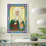 Crystal Rhinestone Diamond Painting Kit | Religious Female Figures - Hibah-Diamond painting art studio