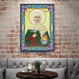 Crystal Rhinestone Diamond Painting Kit | Religious Female Figures - Hibah-Diamond painting art studio