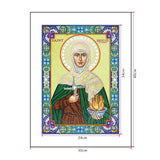 Crystal Rhinestone Diamond Painting Kit | Religious Female Figures - Hibah-Diamond painting art studio