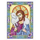Crystal Rhinestone Diamond Painting Kit - Religious Figure Jesus