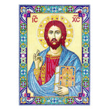 Crystal Rhinestone Diamond Painting Kit | Religious Figure Jesus - Hibah-Diamond painting art studio