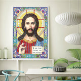Crystal Rhinestone Diamond Painting Kit | Religious Figure Jesus - Hibah-Diamond?painting art studio