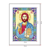 Crystal Rhinestone Diamond Painting Kit | Religious Figure Jesus - Hibah-Diamond painting art studio