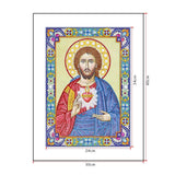 Crystal Rhinestone Diamond Painting Kit | Religious Figure Jesus - Hibah-Diamond painting art studio
