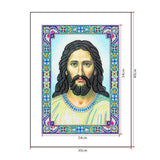 Crystal Rhinestone Diamond Painting Kit | Religious Figure Jesus - Hibah-Diamond painting art studio