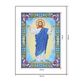 Crystal Rhinestone Diamond Painting Kit | Religious Figure Jesus - Hibah-Diamond painting art studio