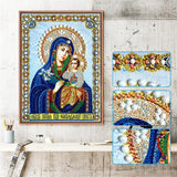 Crystal Rhinestone Diamond Painting Kit | Religious Figures - Hibah-Diamond?painting art studio