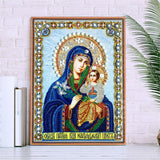 Crystal Rhinestone Diamond Painting Kit | Religious Figures - Hibah-Diamond?painting art studio