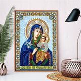 Crystal Rhinestone Diamond Painting Kit | Religious Figures - Hibah-Diamond?painting art studio