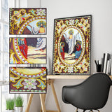Crystal Rhinestone Diamond Painting Kit - Religious Leaders - Hibah-Diamond painting art studio