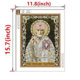 Crystal Rhinestone Diamond Painting Kit -Religious Leaders - Hibah-Diamond?painting art studio
