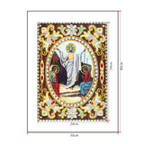 Crystal Rhinestone Diamond Painting Kit - Religious Leaders - Hibah-Diamond painting art studio