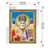 Crystal Rhinestone Diamond Painting Kit - Religious man - Hibah-Diamond?painting art studio