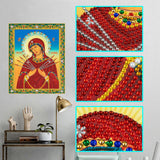 Crystal Rhinestone Diamond Painting Kit - Religious Mary - Hibah-Diamond?painting art studio