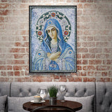 Crystal Rhinestone Diamond Painting Kit - Religious Mary - Hibah-Diamond?painting art studio