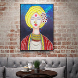 Crystal Rhinestone Diamond Painting Kit - Religious woman - Hibah-Diamond?painting art studio