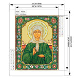 Crystal Rhinestone Diamond Painting Kit - Religious woman - Hibah-Diamond?painting art studio