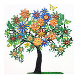 Crystal Rhinestone Diamond Painting Kit - Season Tree