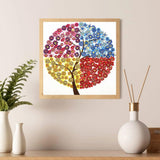 Crystal Rhinestone Diamond Painting Kit | Season Tree - Hibah-Diamond?painting art studio