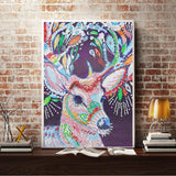 Crystal Rhinestone Diamond Painting Kit | Sika deer - Hibah-Diamond?painting art studio