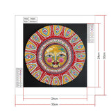 Crystal Rhinestone Diamond Painting Kit | Sun Smiley - Hibah-Diamond painting art studio