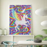 Crystal Rhinestone Diamond Painting Kit - Unicorn