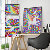 Crystal Rhinestone Diamond Painting Kit | Unicorn - Hibah-Diamond?painting art studio