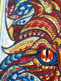 Crystal Rhinestone Diamond Painting Kit - Wolf head (18.5x22.5inch)