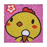 Crystal Rhinestone Full Diamond Painting - Cartoon chicken