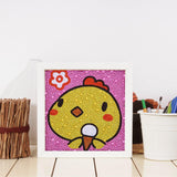 Crystal Rhinestone Full Diamond Painting - Cartoon chicken - Hibah-Diamond?painting art studio