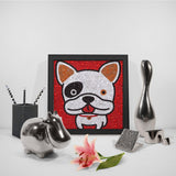 Crystal Rhinestone Full Diamond Painting - Cartoon dog - Hibah-Diamond?painting art studio