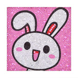 Crystal Rhinestone Full Diamond Painting - Cartoon rabbit