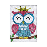Crystal Rhinestone Full Diamond Painting - Cute owl