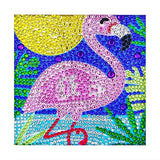 Crystal Rhinestone Full Diamond Painting - Flamingo - Hibah-Diamond?painting art studio